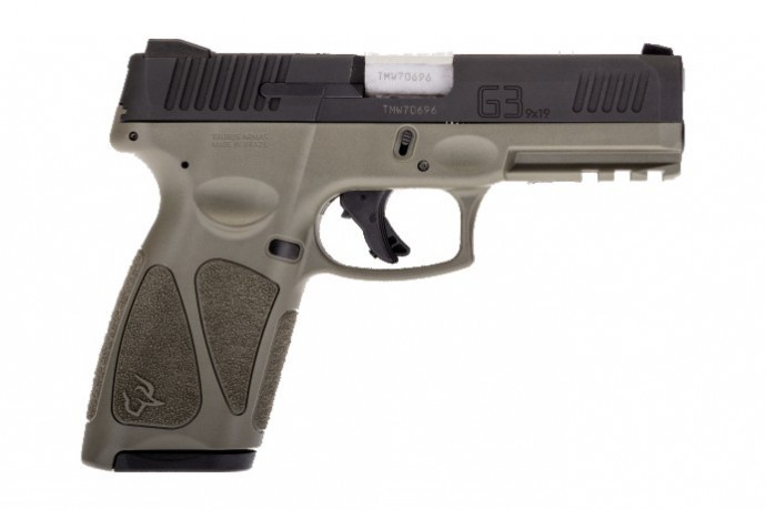 taurus g3 9mm luger striker fired pistol